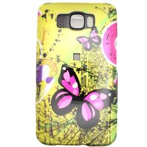 Cuffu   Yellow Butterfly   HTC HD2 HD 2 Case Cover + Screen Protector 