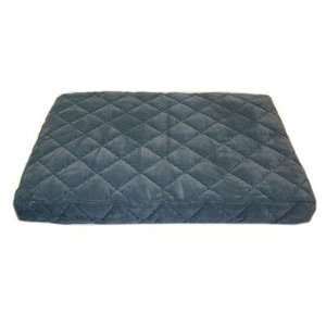   Quilted Orthopedic Dog Bed with Protector Pad in Blue