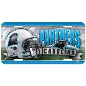  Carolina Panthers NFL License Plate Car Auto Tag Embossed 