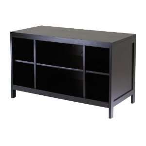  Reeve Espresso Wood TV Stand