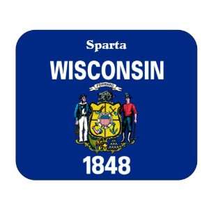  US State Flag   Sparta, Wisconsin (WI) Mouse Pad 