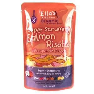   Salmon Risotto with a Sprinkle of Cheese Baby Food   6.7 Oz Pouch