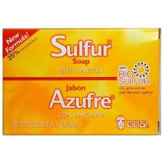 Grisi Bio Sulfur Soap with Lanolin 1 pack 4.4 Oz.