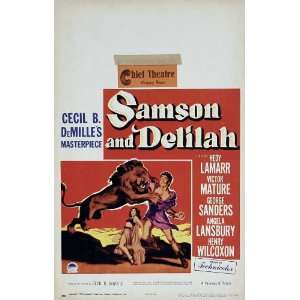  Samson and Delilah   Movie Poster   11 x 17 Inch (28cm x 