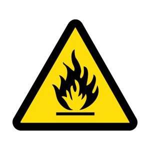 ISO465AP   Label, Graphic For Fire Hazard, 4 Diameter, Pressure 