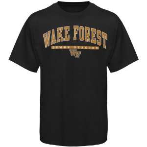  Wake Forest Demon Deacons Black Mascot Bar T shirt Sports 