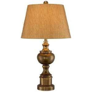  Traditional Style Brass Table Lamp