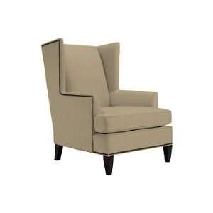  Williams Sonoma Home Anderson Wing Chair, Mohair, Ecru 
