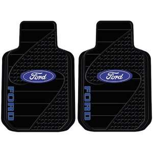  Ford Factory Logo Trim to Fit   2 Pc Floor Mats Set 