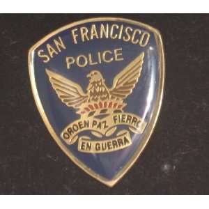  San Francisco Police Department Pin 