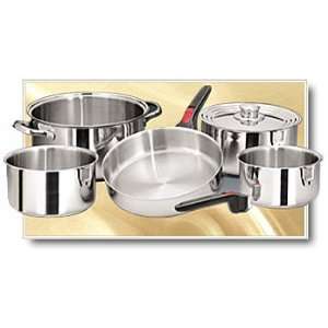 Magma 9 Piece Stainless Steel Nesting Cookware  A10 360  