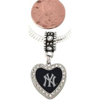   sterling silver New York Yankee charm for pandora Jewelry 