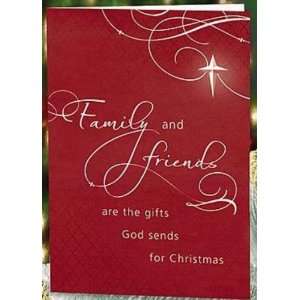  Family and Friends (Abbey Press 1513 8T) Red Christmas 