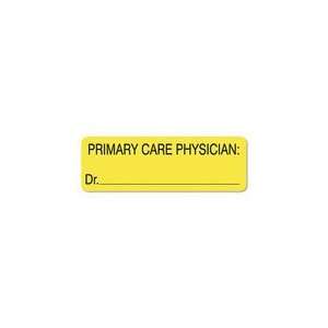 Tabbies Primary Care Physician Patient Information Label 