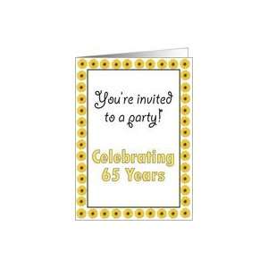    Youre invited to a party Celebrating 65 Years Card Toys & Games