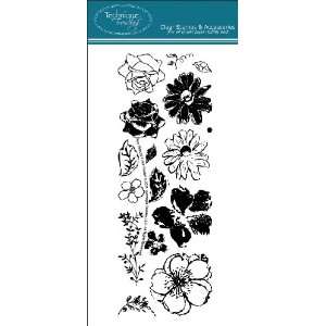   Clear Stamps 4X6 Two Steppin In The Garden Arts, Crafts & Sewing