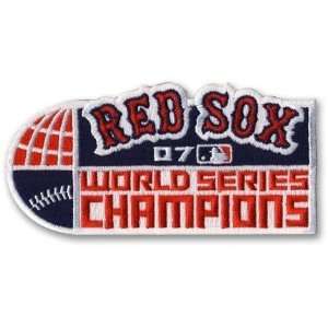  2 Patch Pack   Boston Red Sox 2007 World Series Champions 