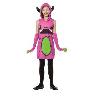   Hoodie Dress Child Costume / Pink   Size Medium 7 10 