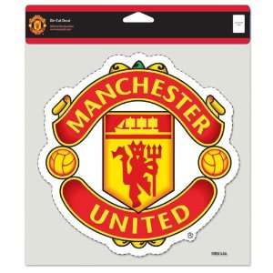  Manchester United Red 8x8 Full Color Die Cut Decal 