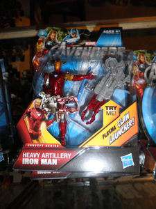 2012 Marvel Avengers Movie Heavy Artillery Iron Man #3 Action Figure 