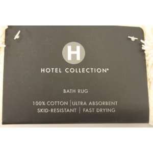  Hotel Collection Bath Rug, Cotton Collection Vanilla 30 in 