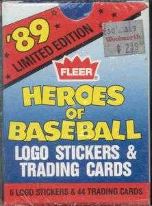 1989 Fleer Ltd. Edition Heroes of Baseball 44 Card Set  