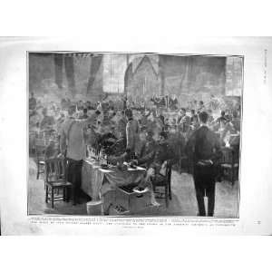  1903 LUNCH CREW AMERICA NAVY PORTSMOUTH FIRE CONGRESS 