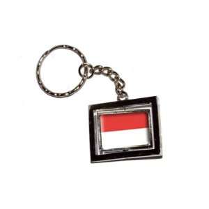 Monaco Country Flag   New Keychain Ring