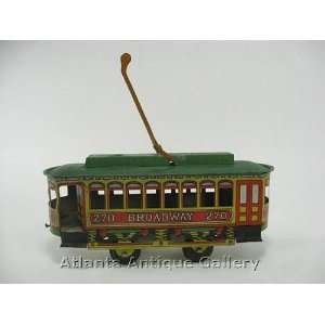  Chein Broadway 270 Trolley Toys & Games