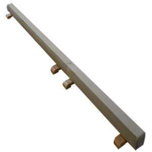 New 12 ft TAN Low Profile SECTIONAL Suede Balance Beam  