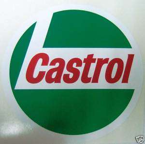 Castrol Old Vintage Decals Stickers Rally car bike mini  