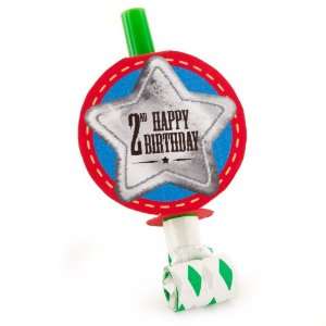    Cowboy 2nd Birthday Blowouts (8) Party Supplies Toys & Games