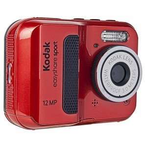   5x Digital Zoom HD Camera (Red)   One Touch Sharing