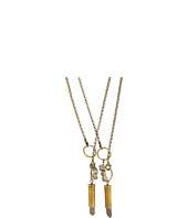 Adorn U   Best Friend Necklaces with Smoky Crystal Bullets