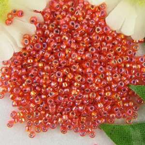  Miyuki Rocaille seed beads 11/0 S/L orange AB 10g