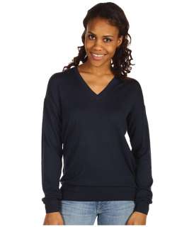 Lacoste L/S Silk Cotton V Neck Sweater at 