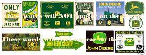 Vintage John Deere Signs #g 0   FREE S&H  