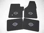 2003 2004 2005 FORD F 250 HARLEY DAVIDSON CARPETED FLOOR MATS 4 PIECE 