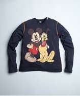 KIDS navy Mickey graphic crewneck t shirt style# 318761701