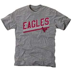  North Carolina Central Eagles Rising Bar Tri Blend T Shirt 