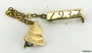 TELL & TEL Co   Telephone Company Service 1937 PIN  
