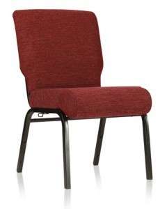 Comfortek Worship Seating Quality Church Chairs (Red)  