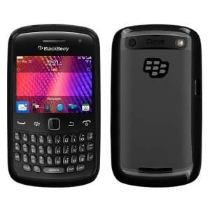 MyBat BlackBerry Curve 9350/9360/9370 Transparent Clear/Solid Black 