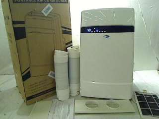 Whynter 12,000 BTU Dual Hose Portable Air Conditioner, Frost White 