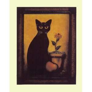  Framed Cat II by Jessica Fries 7 X 5 Poster