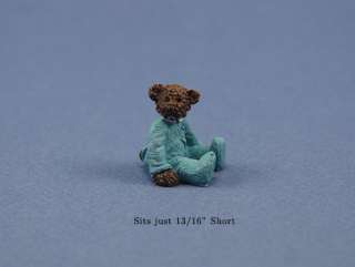 Adorable Dollhouse Miniature Resin Teddy Bear #XV60003  
