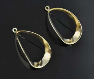   of vintage estate earring jackets crafted from solid 14k yellow gold