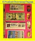   POCKET CURRENCY PAGES FOR BANKNOTE STORAGE / COUPON STORAGE TOO