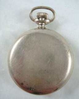 1923 pocket watch does not currently run. I was able to turn the crown 