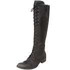 Charles David Regiment Vintage Prairie Look Tall Lace Up Boots 9 